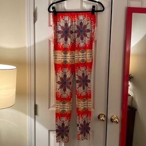 Multi Print Mesh Top and Leggings